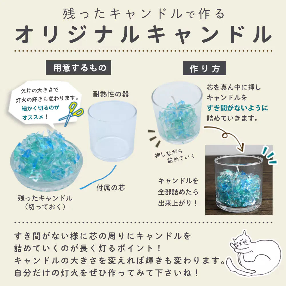 星空キャンドル　※全４色