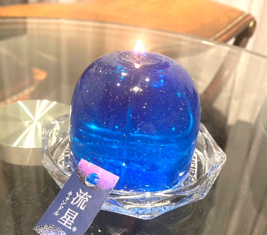 流星キャンドル(ソーサー付)