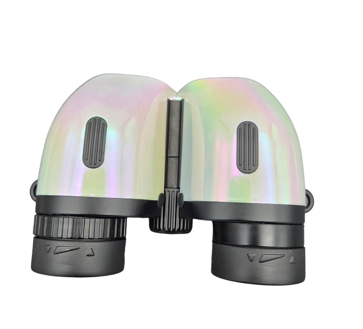 明るいワイド視界が楽しめる！７倍２１ｍｍコンパクト双眼鏡【PIXY-721ホワイト】オーロラカラー