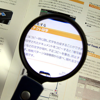 ライト付手持ちルーペ【ＬＥ－６５】